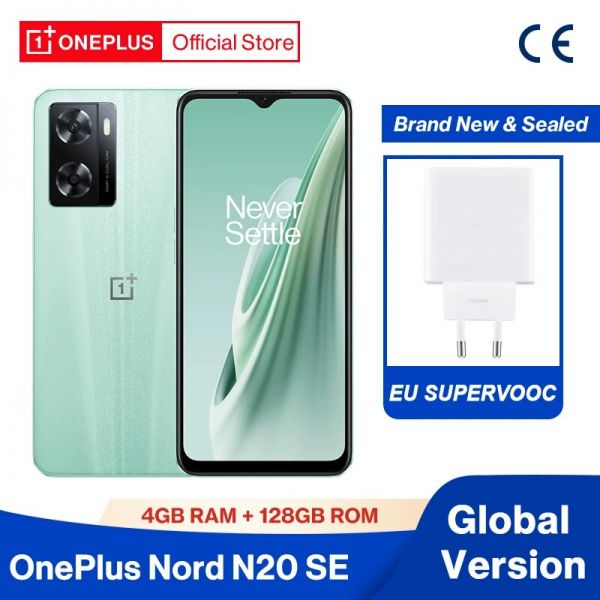OnePlus Nord N20 SE N 20 글로벌 버전 대용량 배터리 휴대폰 50MP 카메라 핸드폰 4GB 33W SUPERVOOC 5000mAh : 02대흥