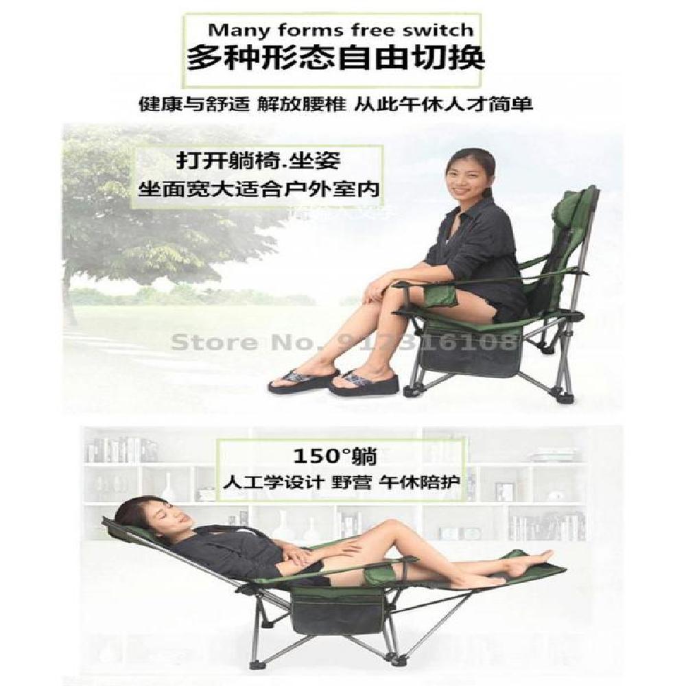 야외소파 비치의자 야외 접이식 의자 간단한 가정용 편의점의자 알미늄의자 : 엔쵸이마켓