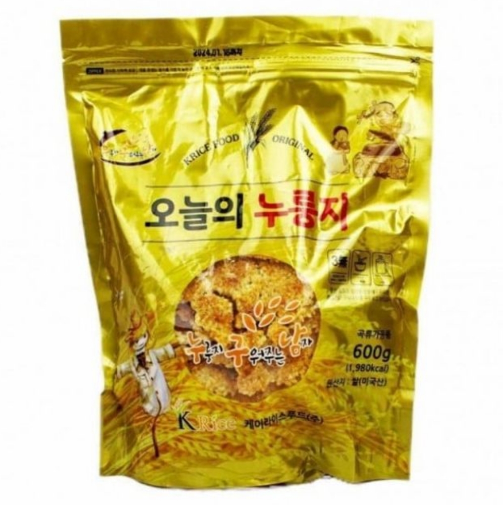 누룽지 오늘의 케이라이스푸드 600g 기타과자 과자 : 스마트하니C