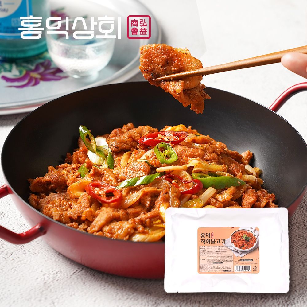 홍익상회 직화 석쇠 불고기 고추장 250g 전자렌지 4분 OK : 홍익상회 - 태범프레시