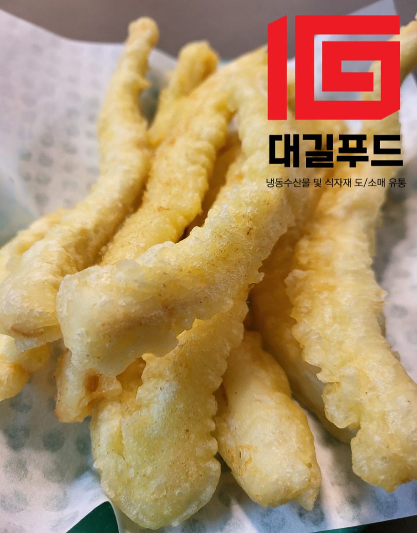 영희네 오징어튀김 1박스 (냉동오징어 튀김용오징어 오징어채) 700g x 10팩 : 대길푸드