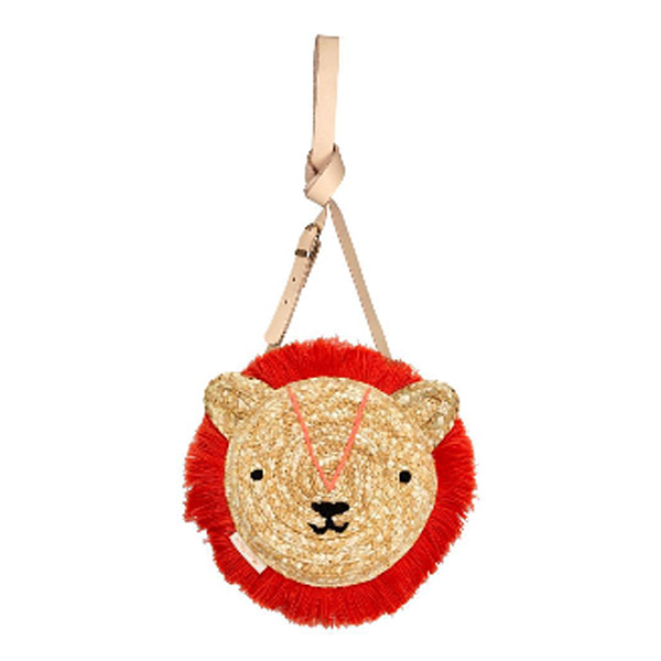 [메리메리]Lion Cross Body Straw Bag-ME187126 : FORETFORET