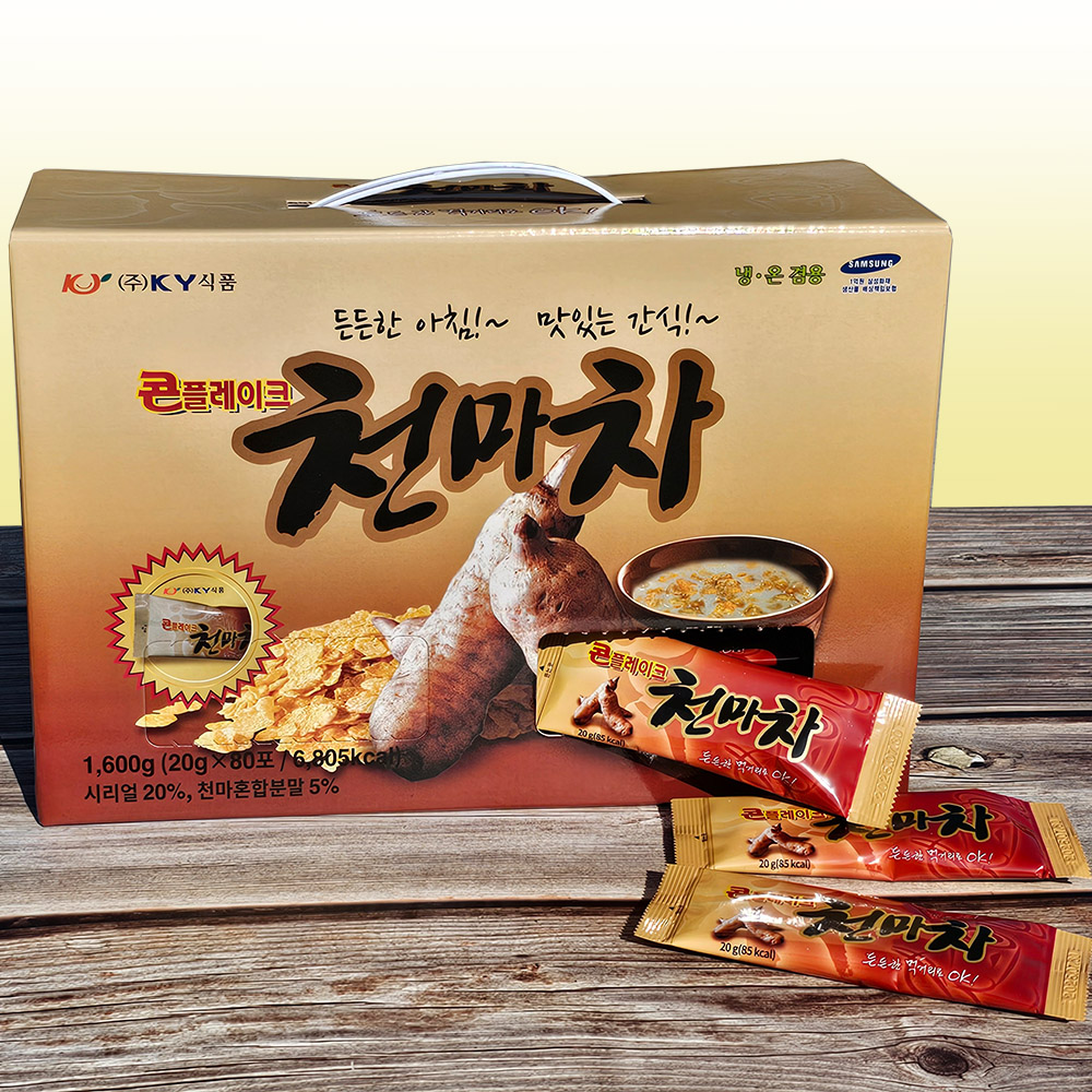 콘플레이크 천마차 KY식품 80포 : 문장대천마농원식품