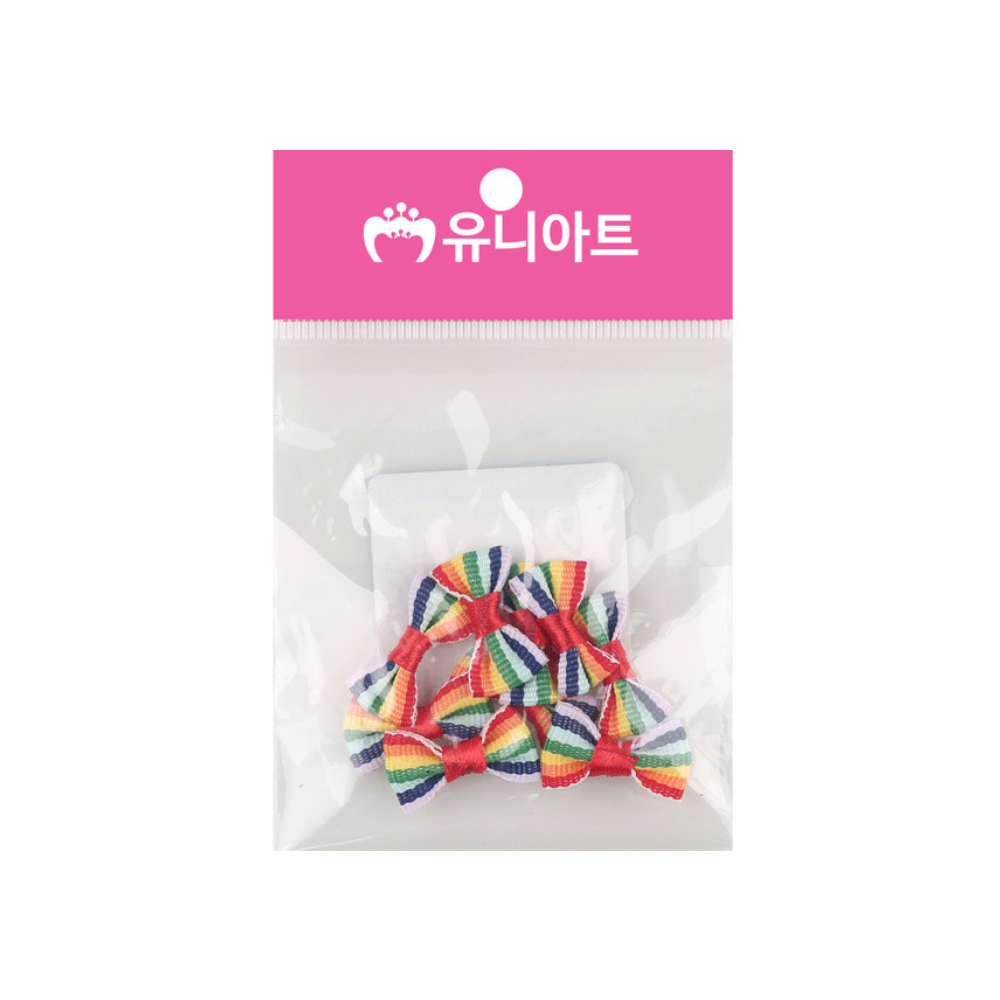 무지개리본 DIY 공예 선물 포장 꾸미기 유니아트 : 문구네집