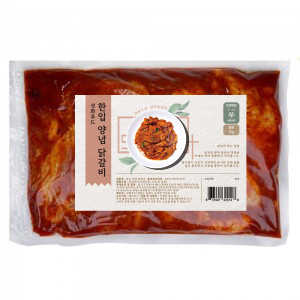 달수 한입 양념 순살 춘천닭갈비 2kg(1kg+1kg) : 성화푸드