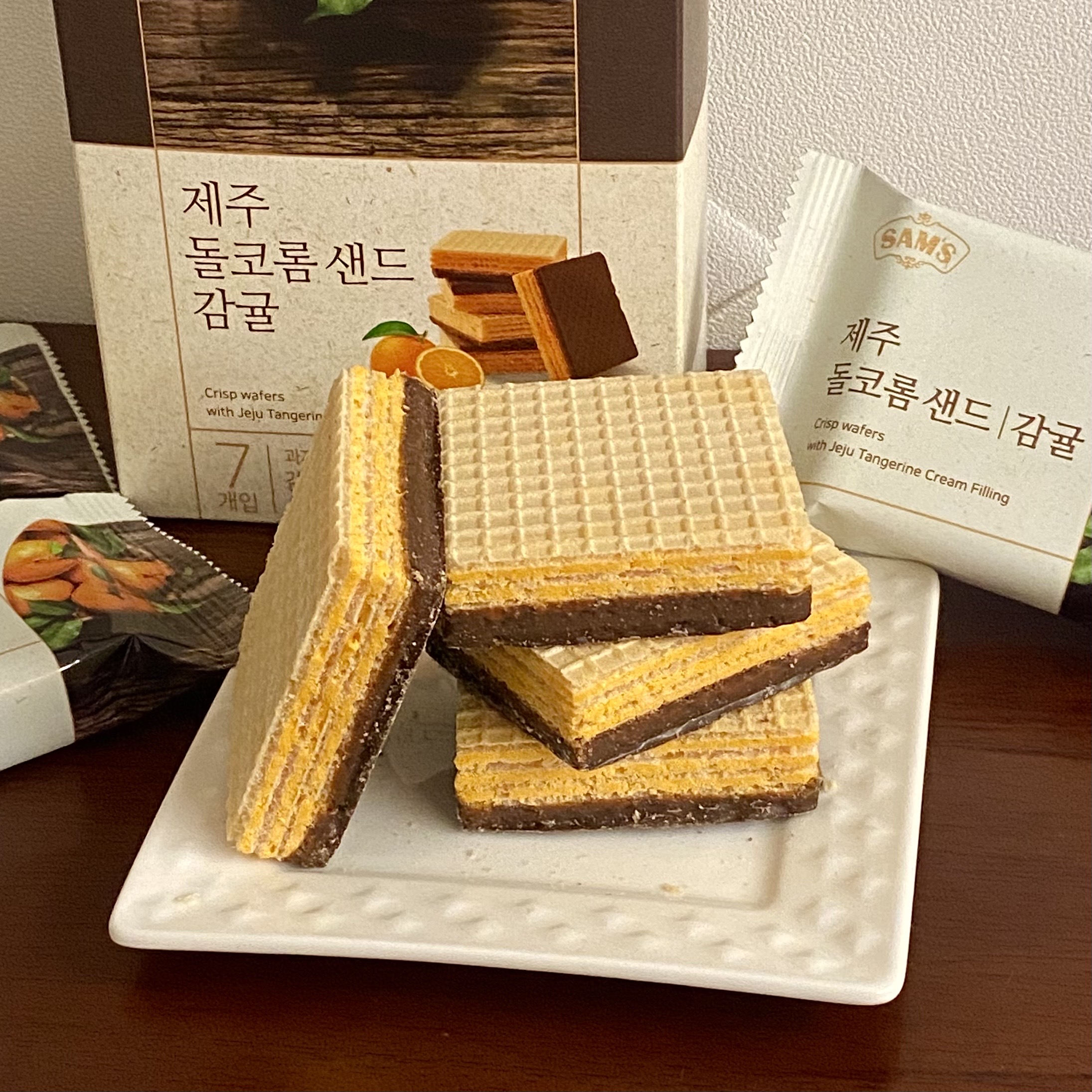 제주 돌코롬샌드 감귤 (7개입) X 5BOX : 대정골 귤밭