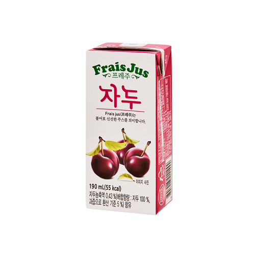 프레주 테트라팩 자두 190ml 24개 : 글로리마켓