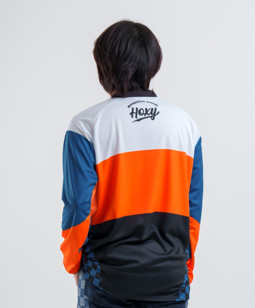 Hoxy 혹시모토 져지 티셔츠 클래식바이크 오프로드 저배기량 바이크의류 BOG : 9X-custom