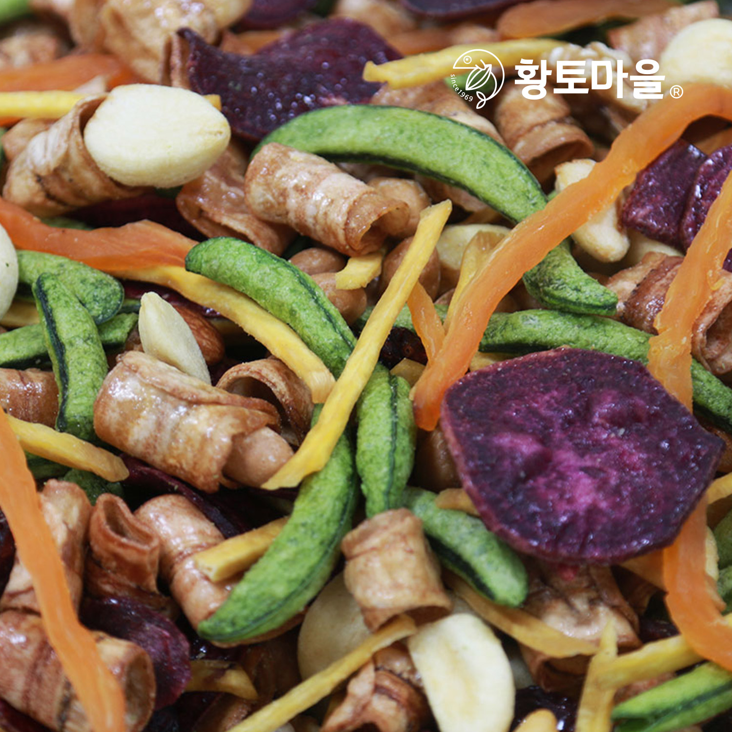 황토마을 통마늘&칵테일 넛츠베리 500g : 황토식품