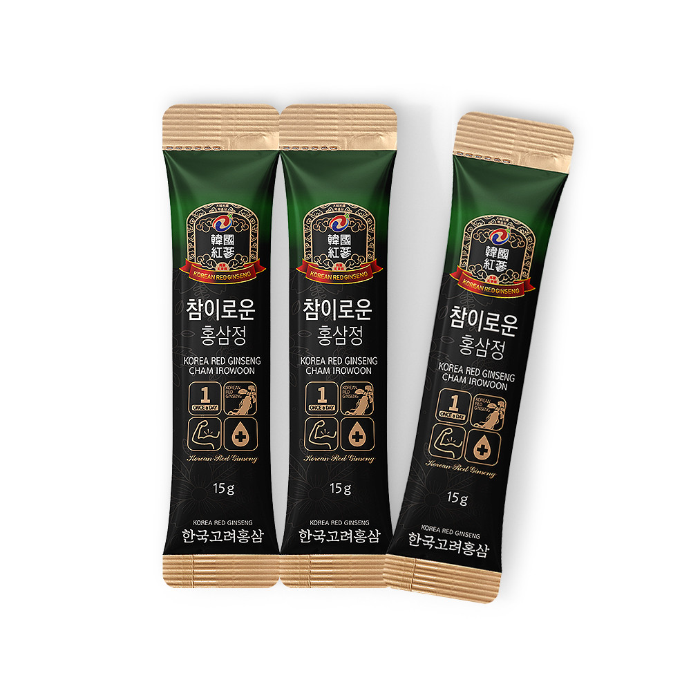 한국고려홍삼 참이로운 홍삼정 15g 60포 : 사랑나눔 주식회사