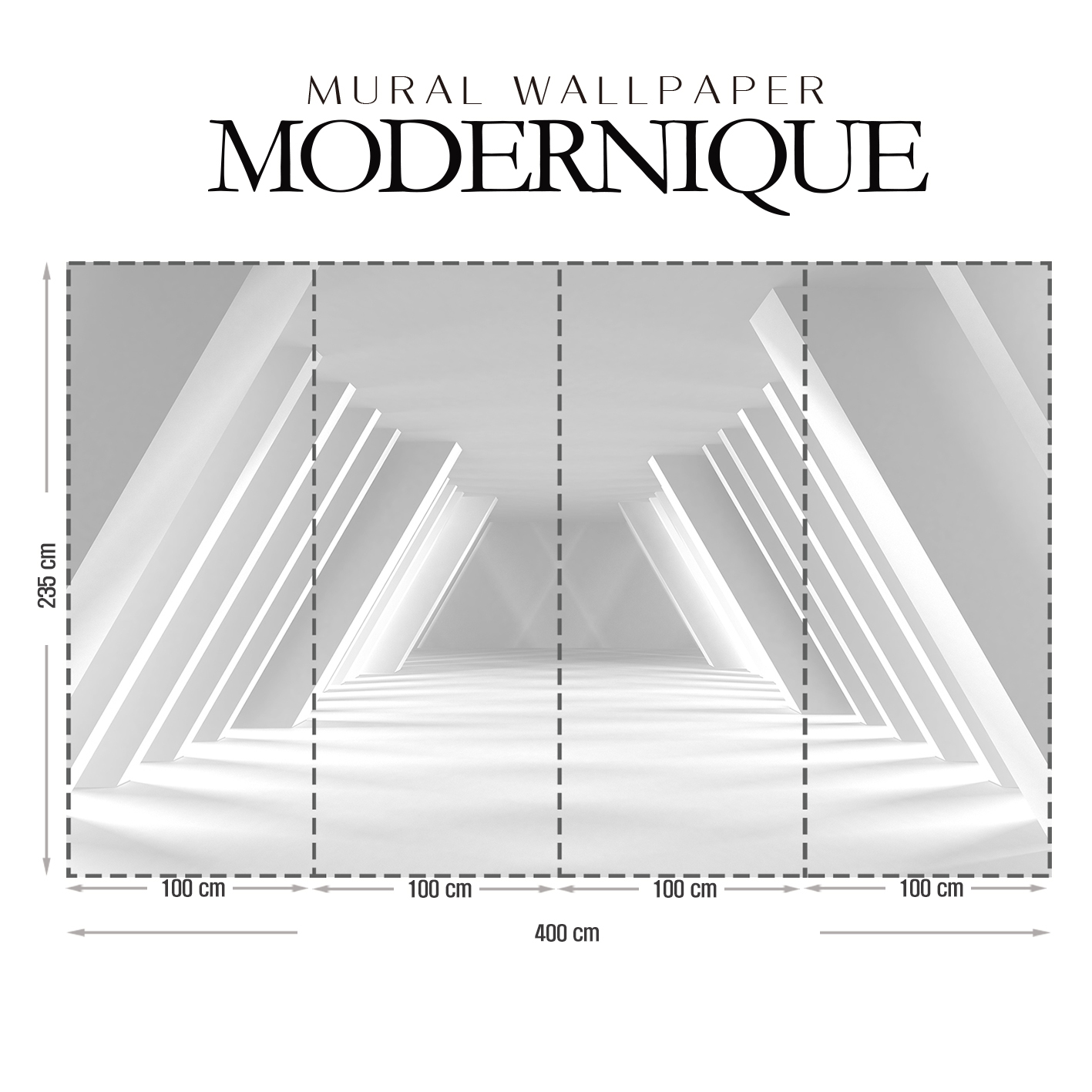 [모더니크 뮤럴벽지] SM0037 화이트스페이스10- : 월아트 wallart