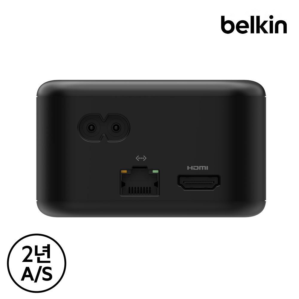 벨킨 6in1 코어 GaN 독 130W C타입 멀티허브 도킹스테이션 4K 기가비트 이더넷 INC018 맥북 에어 M4 갤럭시북5 프로 호환 : 벨킨공식몰