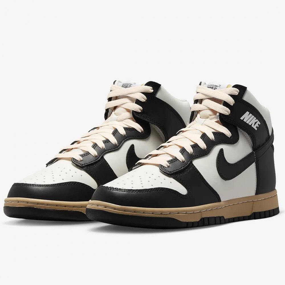 [나이키] 덩크 하이 SE W DUNK HIGH SE 세일세사미펄 화이트블랙 DZ4732-133 일본 27.5cm : yukichimos