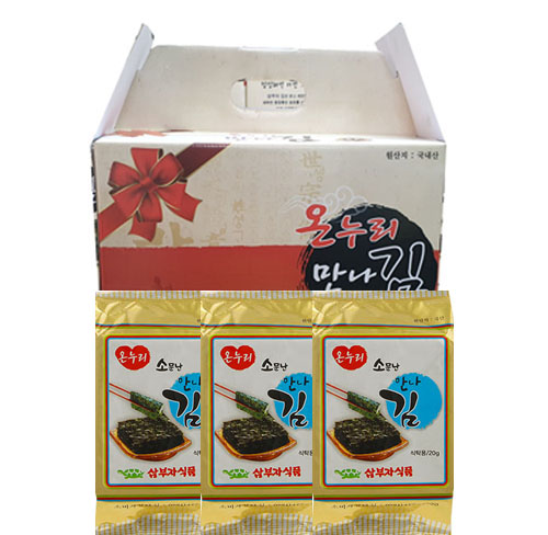 온누리만나김 식탁용김 15g x 15봉 : 온누리만나김