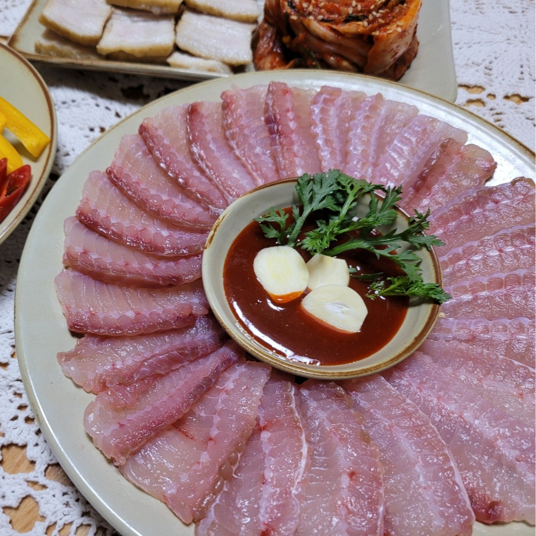 국산 홍어 흑산도홍어 500g 1kg : 싱싱햇