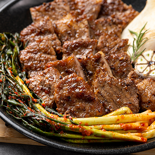 고급진 돼지왕구이 양념 돼지갈비맛 (냉동) 500g 2+2 총 2kg : 주식회사 고급진