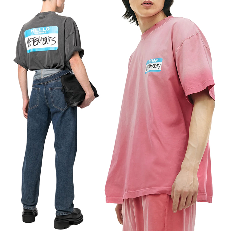 국내 슈퍼럭스 베트멍 24SS 위드 빈티지 이펙트 반팔 라운드 티셔츠 UE63TR640P UE63TR640B : 슈퍼럭스