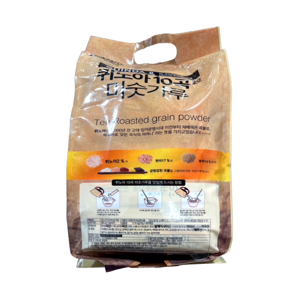 태광선식 퀴노아 10곡 미숫가루 20g x 80 : LM SHOP