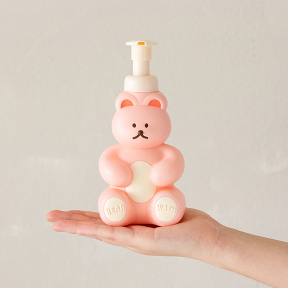로마네 베어 버블 미니 디스펜서 250ml 베리 : 돼지문방구