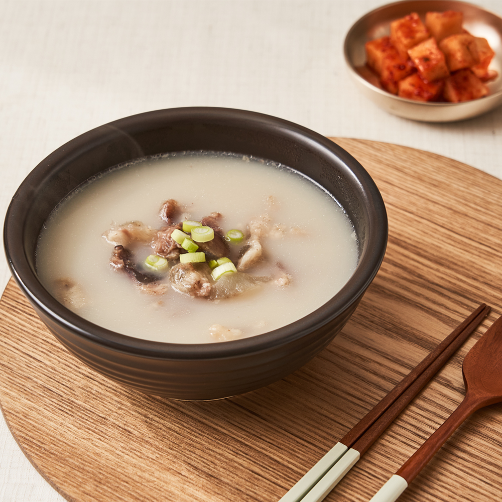 무항생제 진한 한우곰탕 진한 한우도가니탕 한끼든든 진국 500mL 3팩 : 다성축산유통