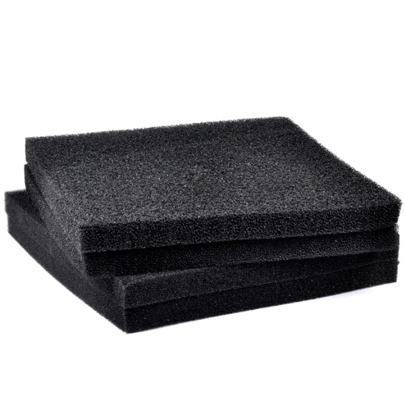 스펀지 50x50x2cm 물고기 탱크 수족관 생화학 면화 필터 폼 연못 여과 스폰지 패드 액세서리 내부 : 추추추상회