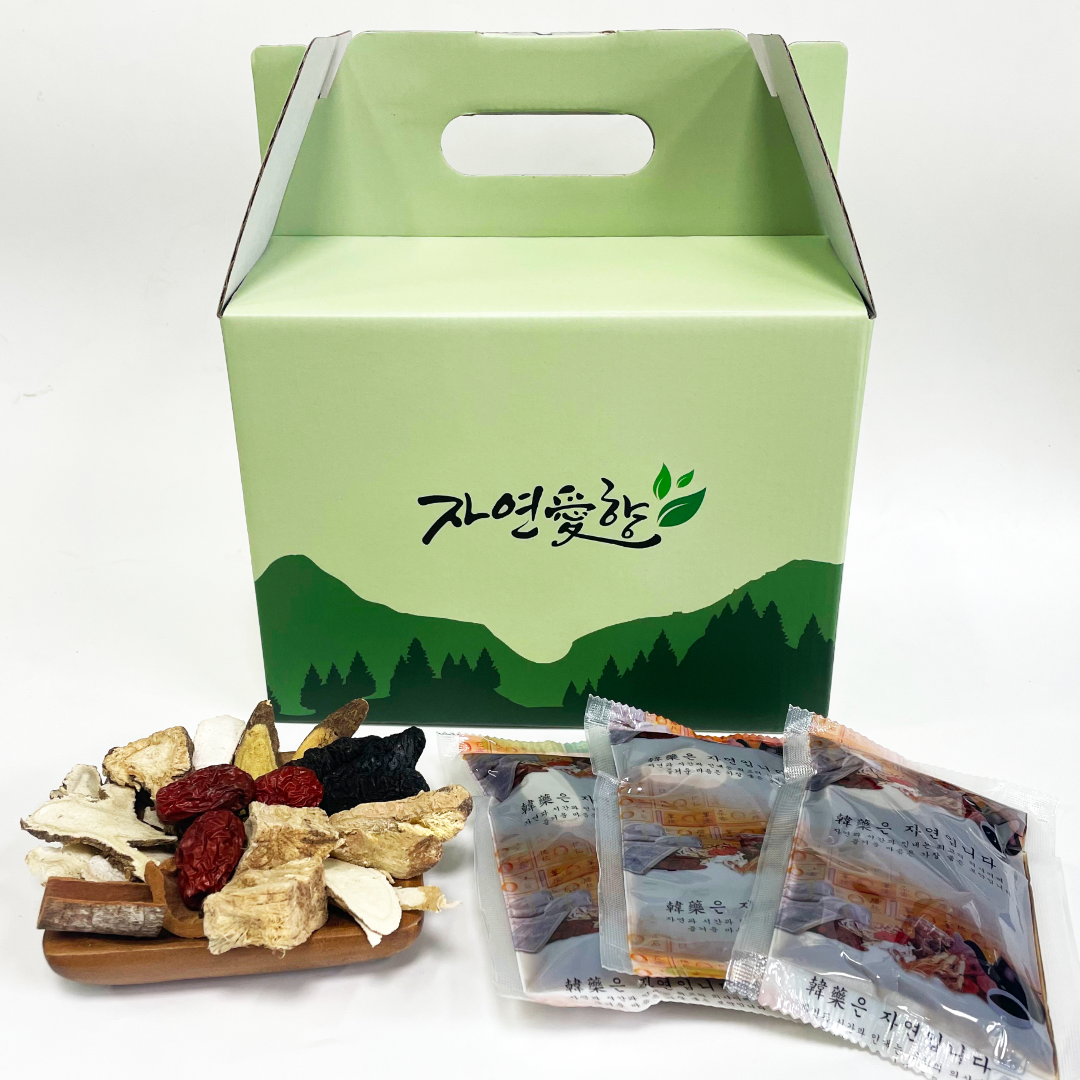 수제 전통 쌍화차 30포 액상차 진한 무설탕 쌍화 진액 재료 만들기 : 자연애향