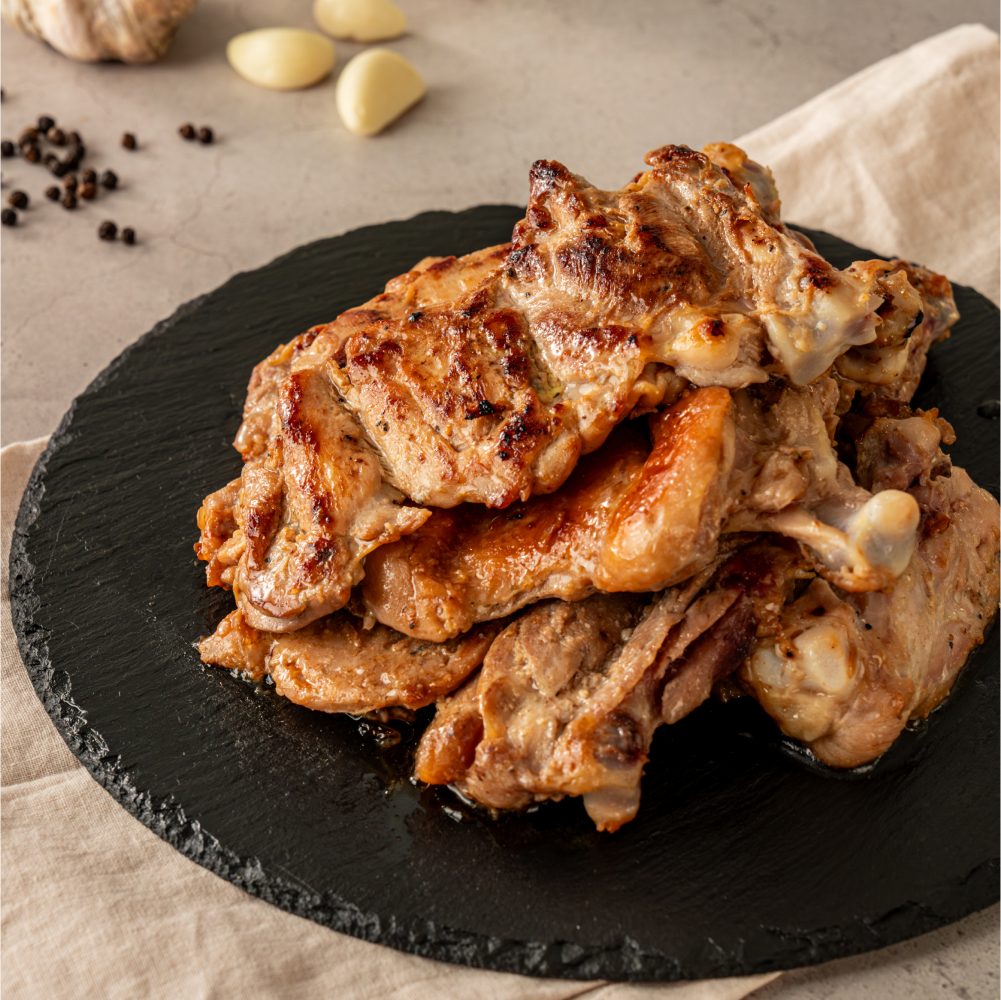 간장닭갈비 전통닭갈비 숯불 춘천식 캠핑음식 국내산 닭다리살 1kg : 소담이네 정육점