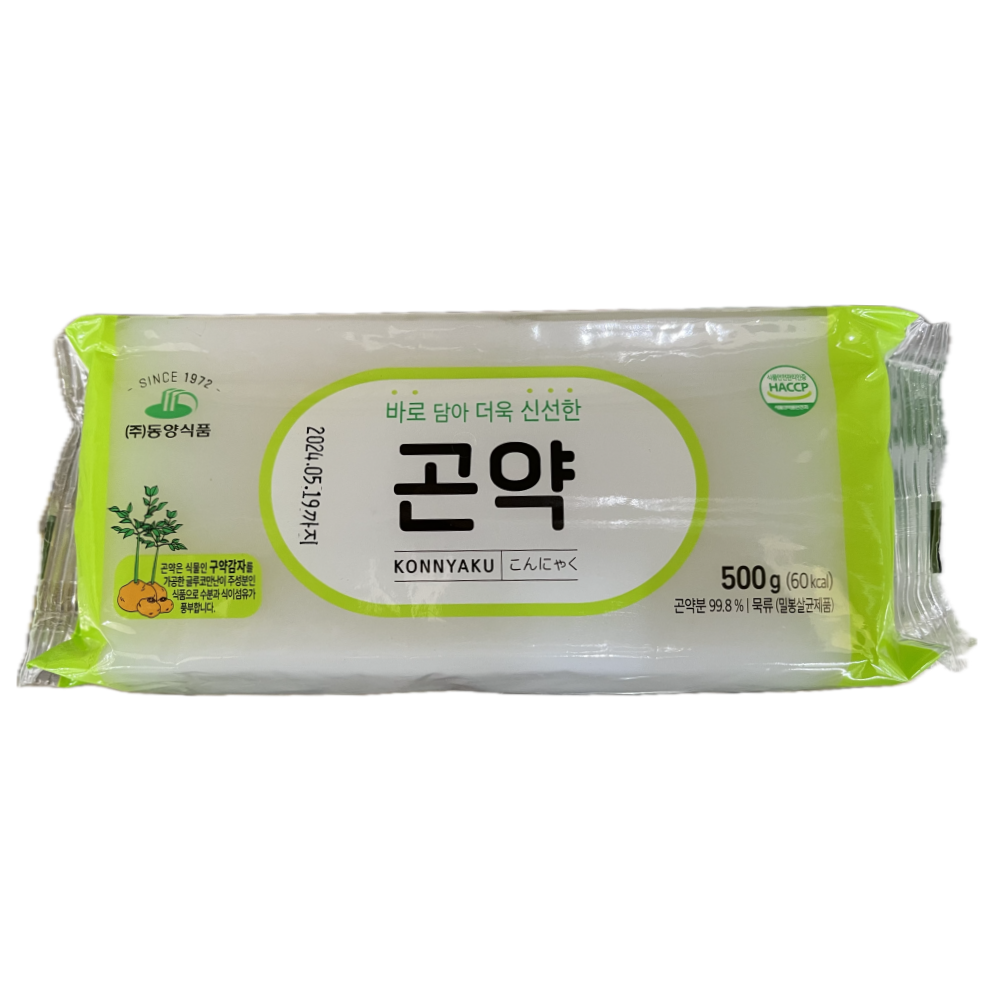 동양식품 묵곤약 500g : 곰소할인마트