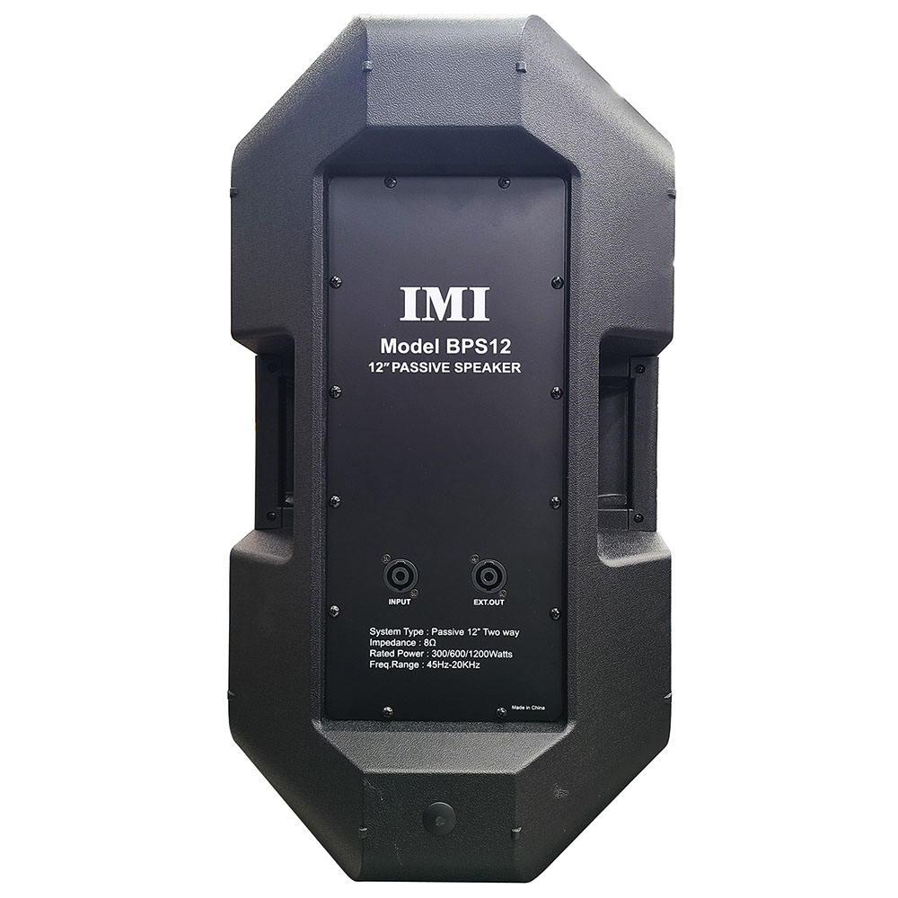 iMi BPS-12 아이엠아이 12인치 1200와트 Pick 2Way 패시브 스피커 1통 : 나인오디오