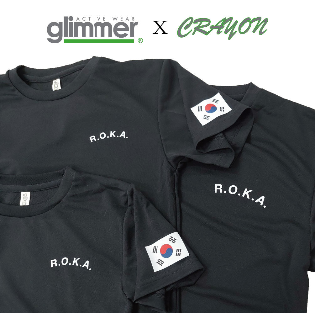 로카티 ROKA 코리아 아미 기능성반팔티 : 크레용티