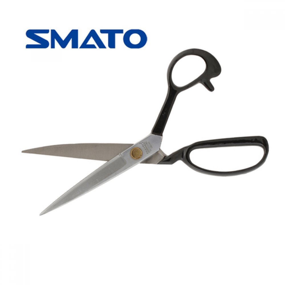 샘스 옷감 종이등을 쉽게 자르는 재단가위 SM-280G 판촉물 잠자리 가위 재봉 봉제 : 샘머리스토어