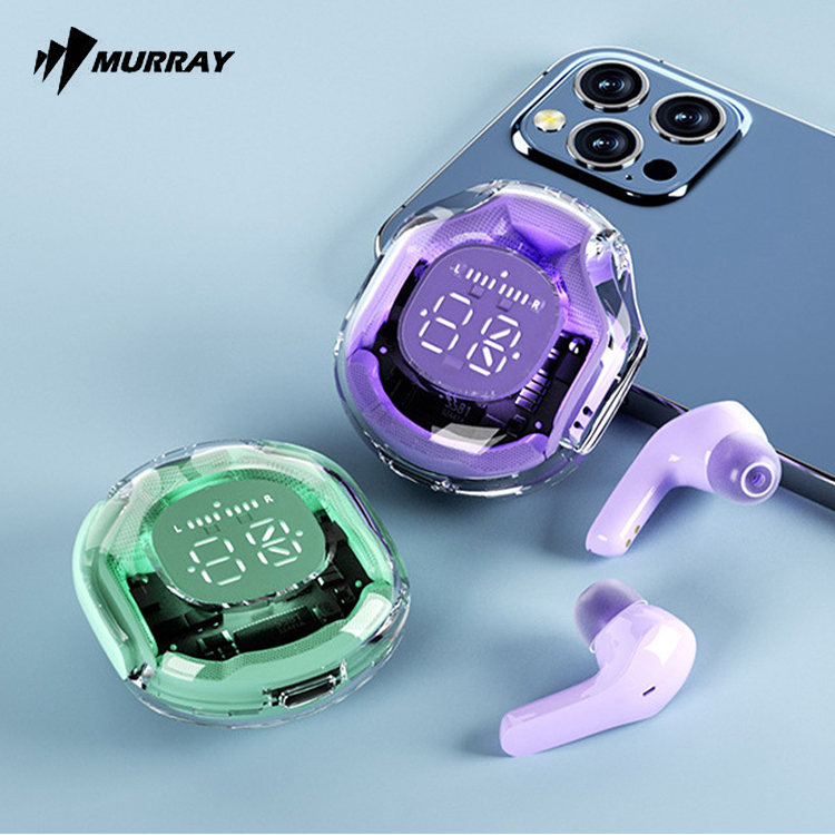 머레이 LED POCKET POD 블루투스 무선이어폰 / 고음질 이어폰 휴대용 충전케이스 : 머머스