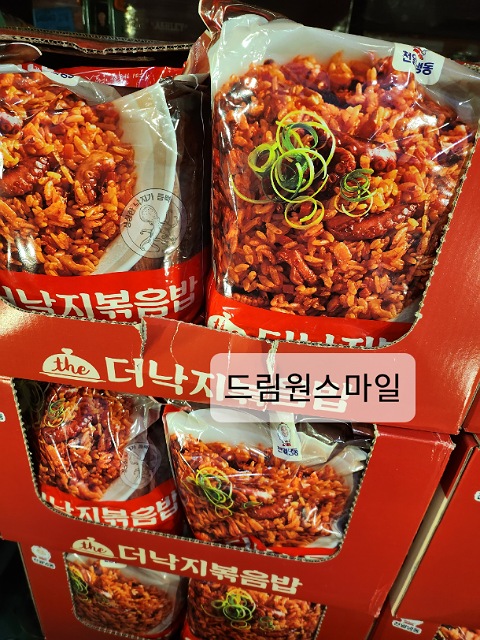 천일 더 낙지 볶음밥 2.1kg 300g X7개입 보냉포장 코스트코 : 드림원스마일
