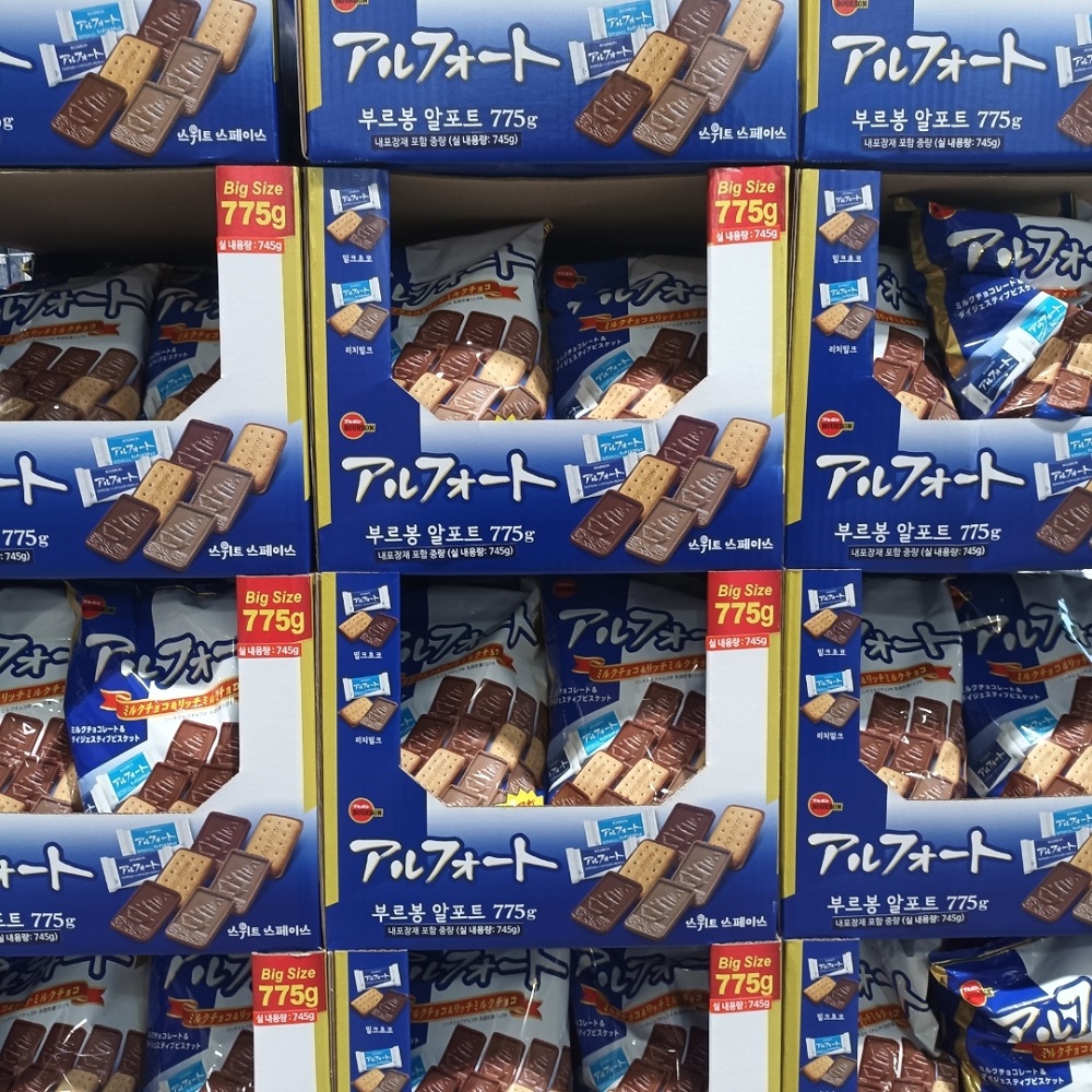부르본 알포트 초콜릿 비스켓 775g : 베베파크