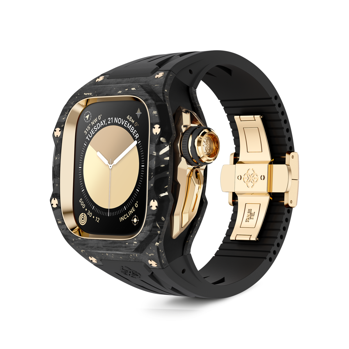 골든컨셉 애플워치 케이스 RSCIII 49mm 골드 카본 (GOLD CARBON) : 와치클럽