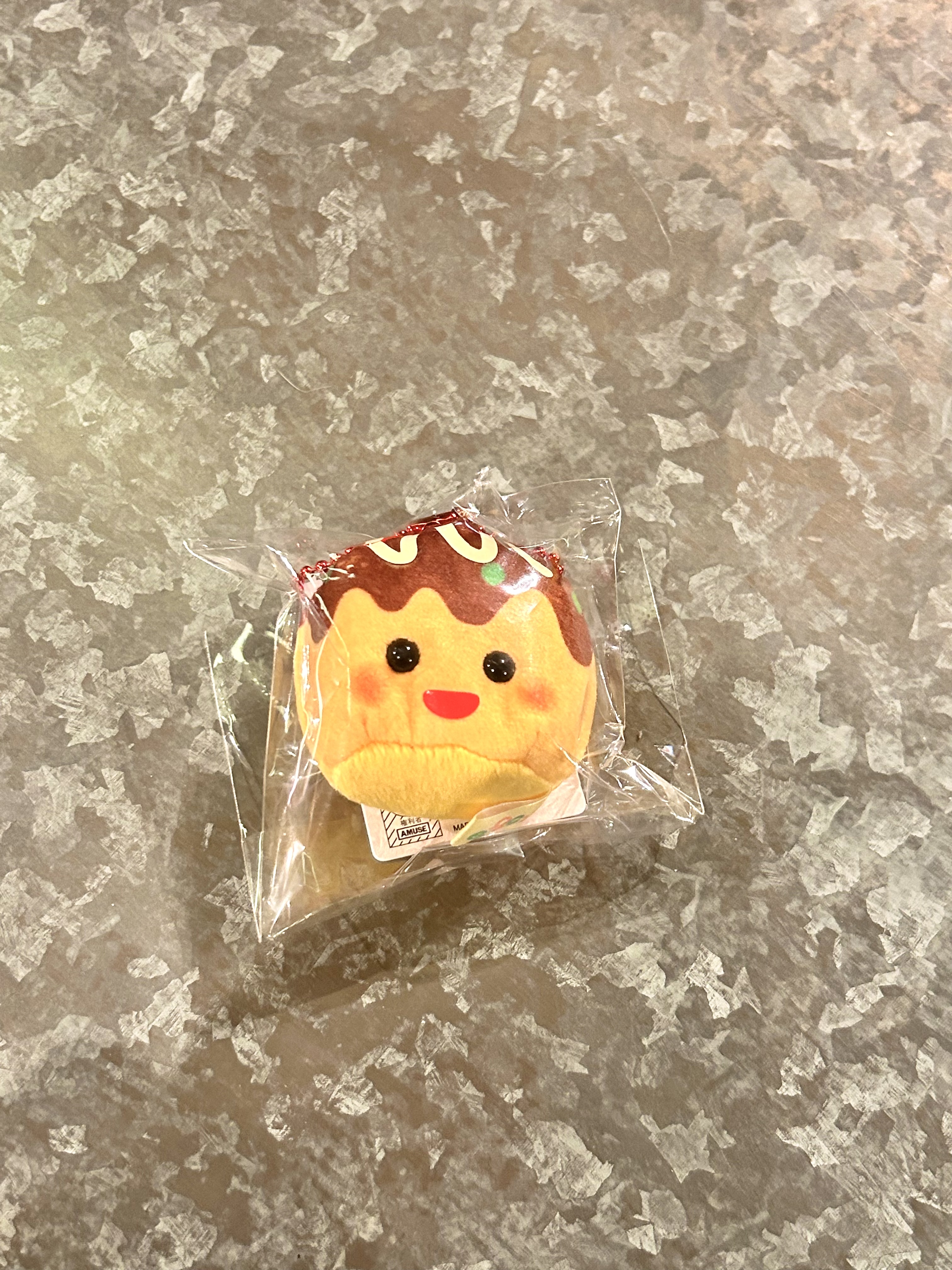 어뮤즈 쁘띠마루 해맑은 미소를 가진 귀여운 타코야끼 키링 : 므엥