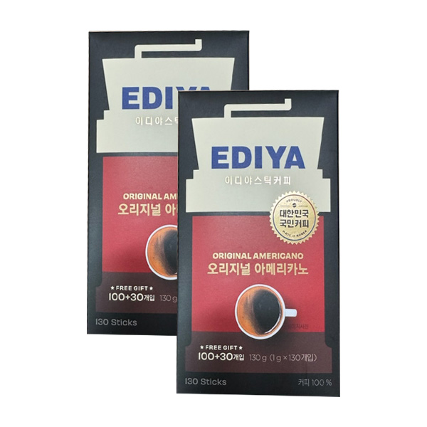 이디야 오리지널 아메리카노 130T+130T : 몽키커피