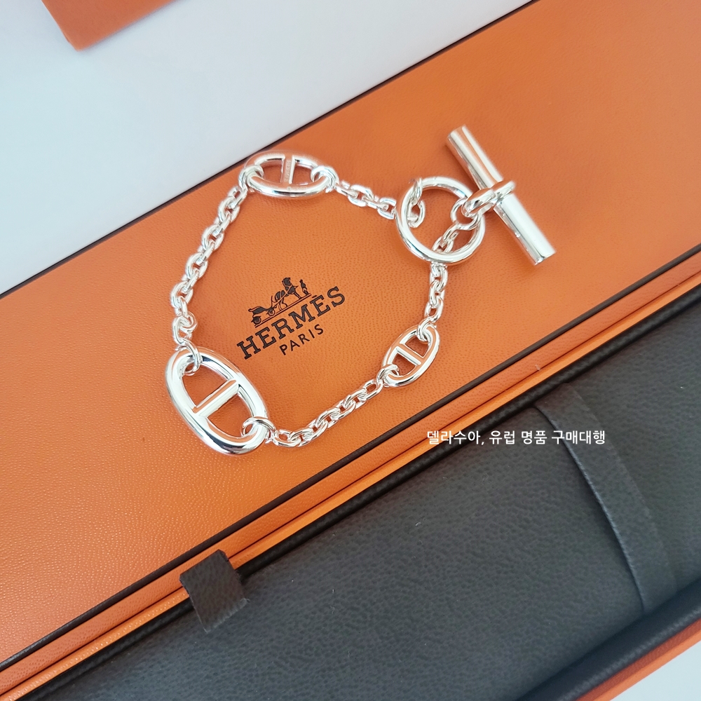[국내바로배송] 에르메스 파랑돌 샹달 팔찌 Farandole Brecelet Silver H104567B : Della Sua