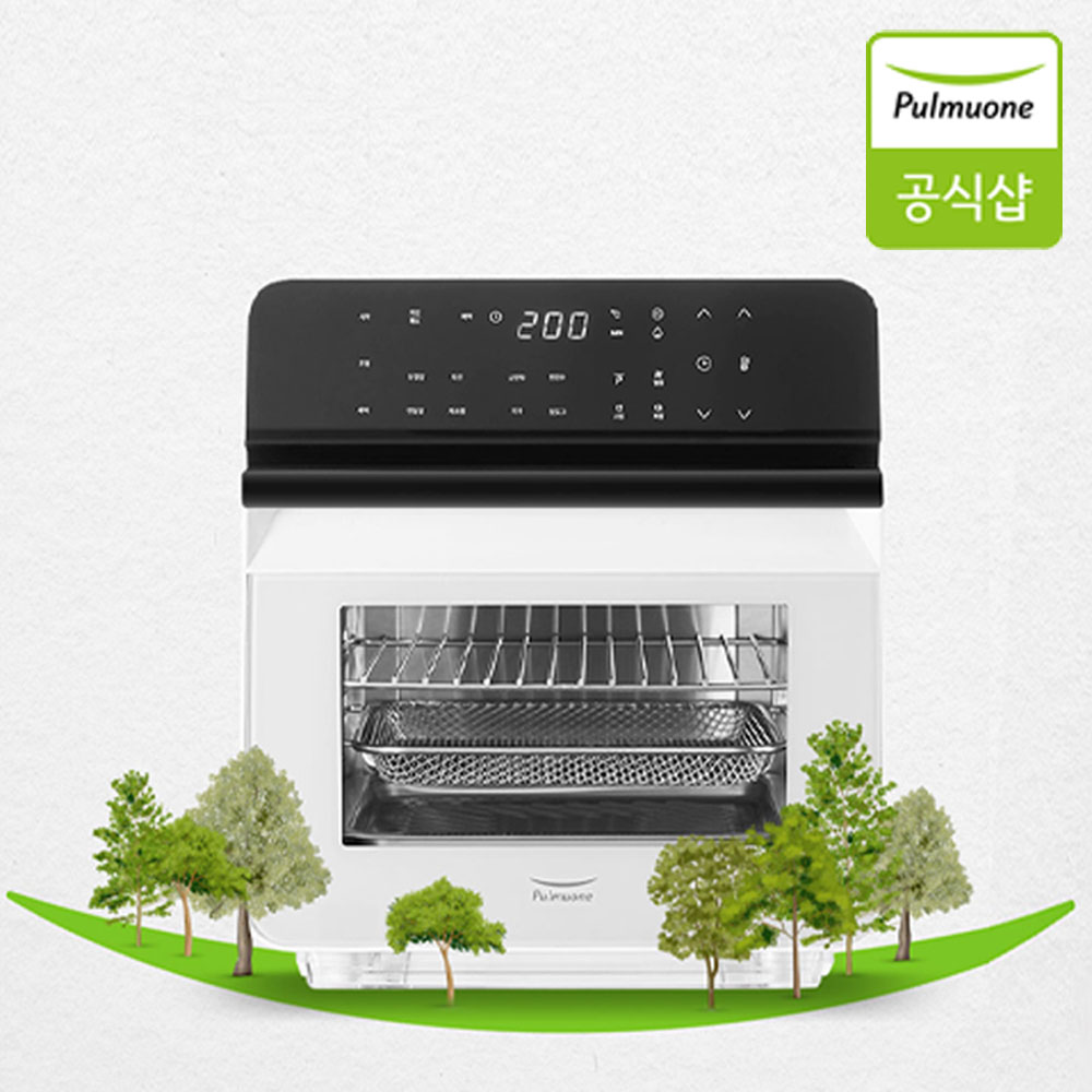 풀무원 스팀쿡 에어프라이어 블랙에디션 10.5L AV10C10WBA New : 라이프스타일24