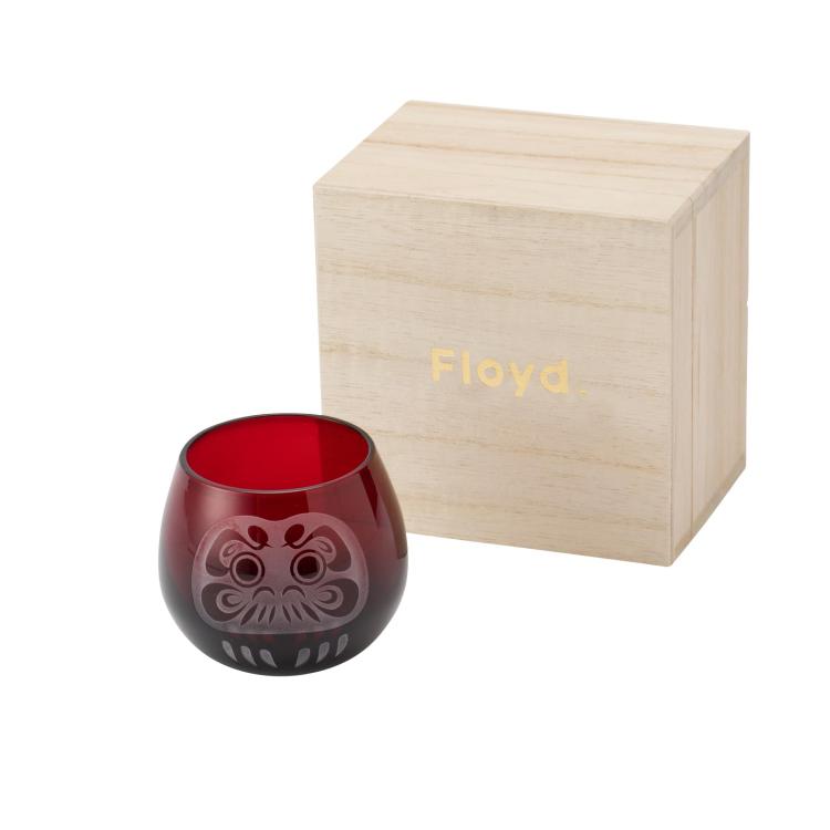 Floyd 80ml (플로이드) 술 잔 유리 일본 술 잔 냉주 잔 오동나무 상자 들어가 약 에도 유리 구이 삼키기 : i-CentLLCShop