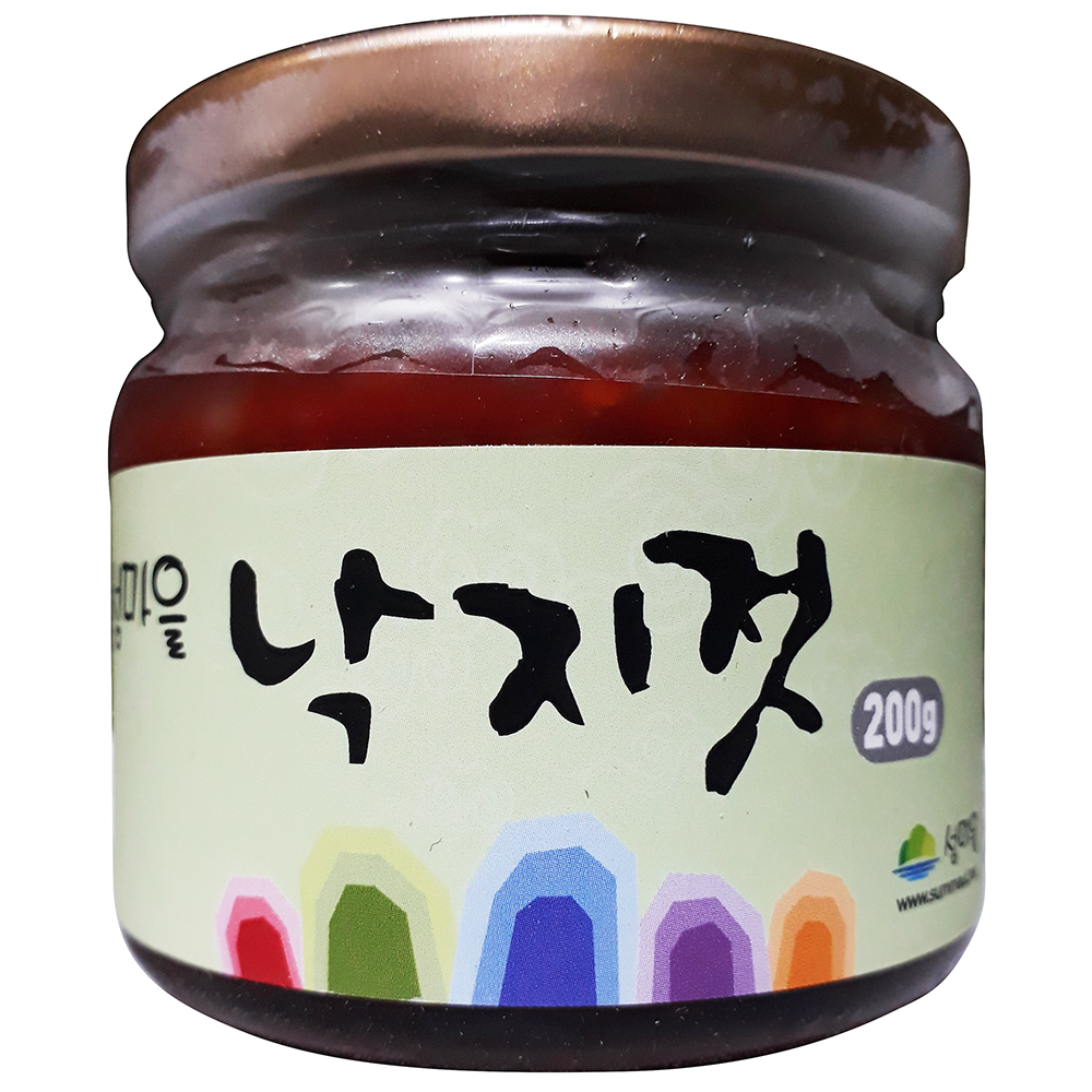 섬마을 간월도 낙지젓 200g 2개 양념 젓갈 : 이강산닷컴
