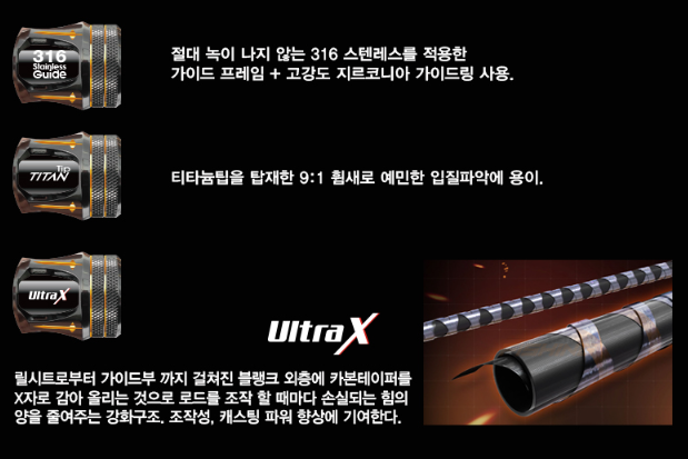 씨호크 이카타코 175B 티탄 심해 갑오징어 문어 광어 붉바리 낚시대 : 아울렛낚시