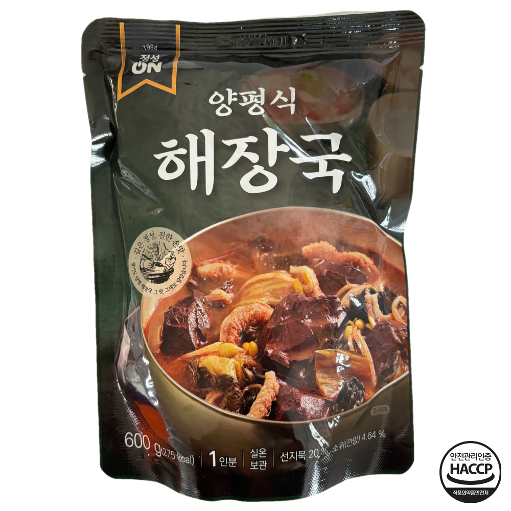 초원식품 양평식해장국 600g 정성on 1인분 : 77마켓