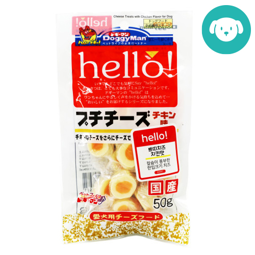 도기맨 헬로 쁘띠 치즈 치킨맛, 50g, 1개 : 매일멍냥