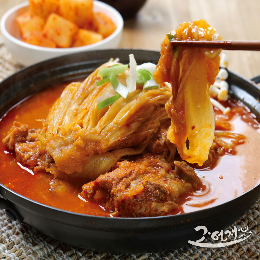 명인 조연재 김치뼈찜 1.1kg + 1.1kg : 조연재 감자탕