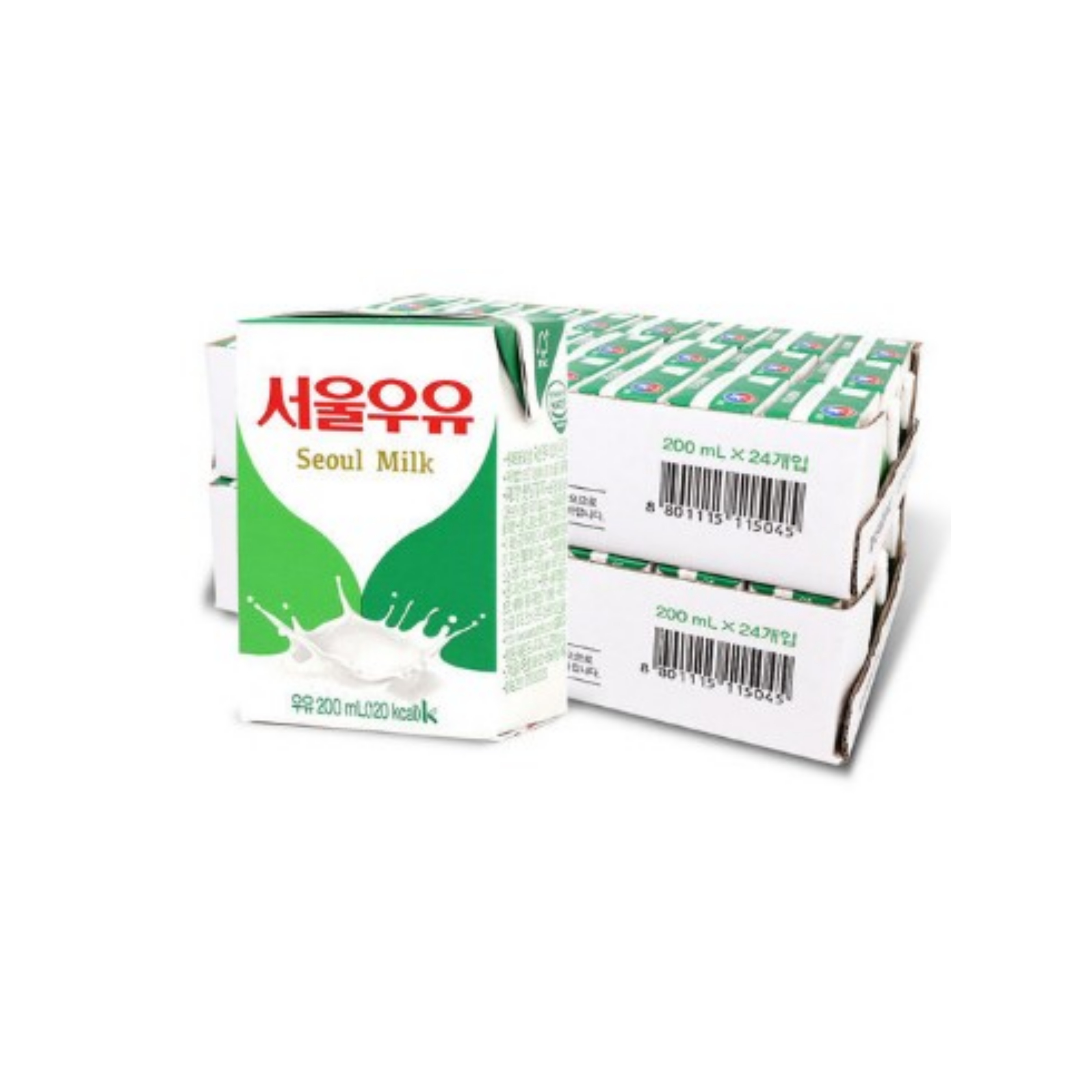 서울우유 멸균우유 200ml 24입+24입 (2박스) : 생활보급소