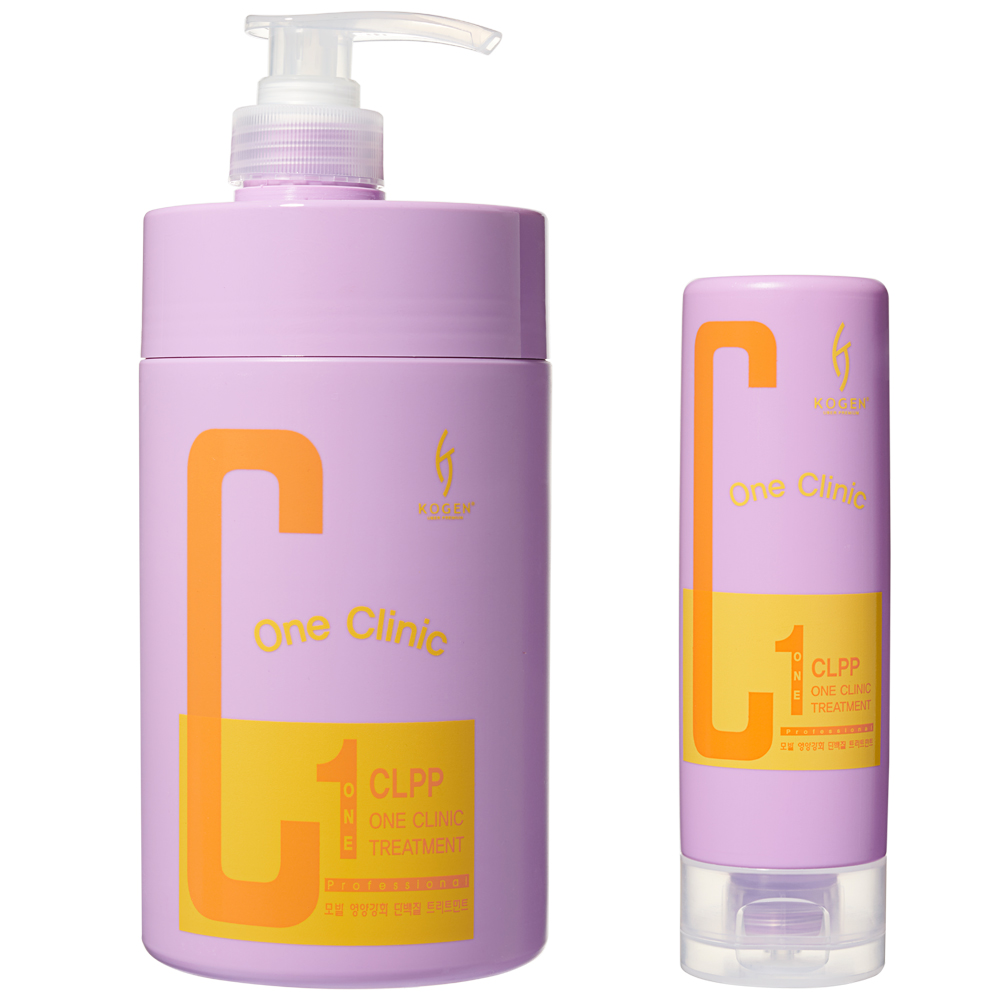 코겐 CLPP 극손상모 트린트먼트 헤어팩 1000ml+200ml 원클리닉 : 헤어마당