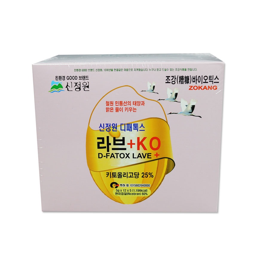 조강식품 키토올리고당 라브KO 5g 60포 : channel