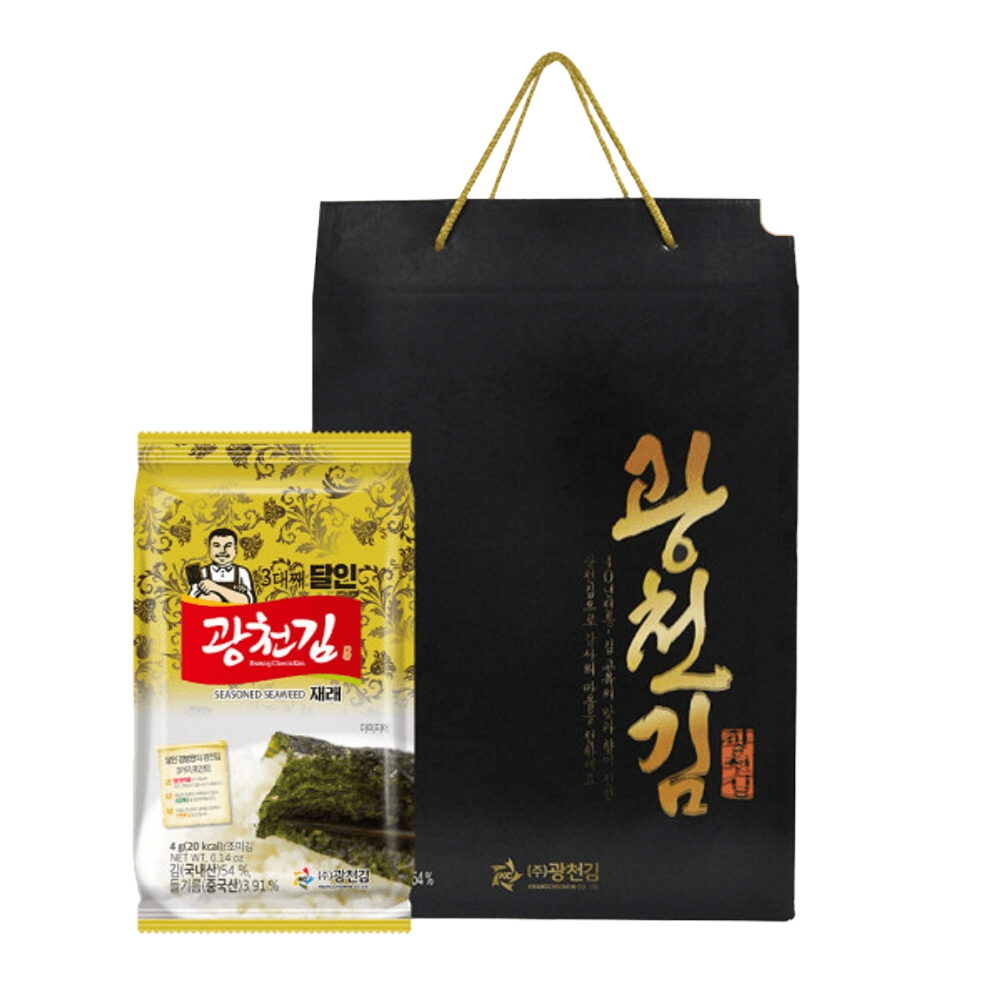 광천김  설 선물세트 재래도시락김 27봉 세트 : 원라이브:쇼핑몰