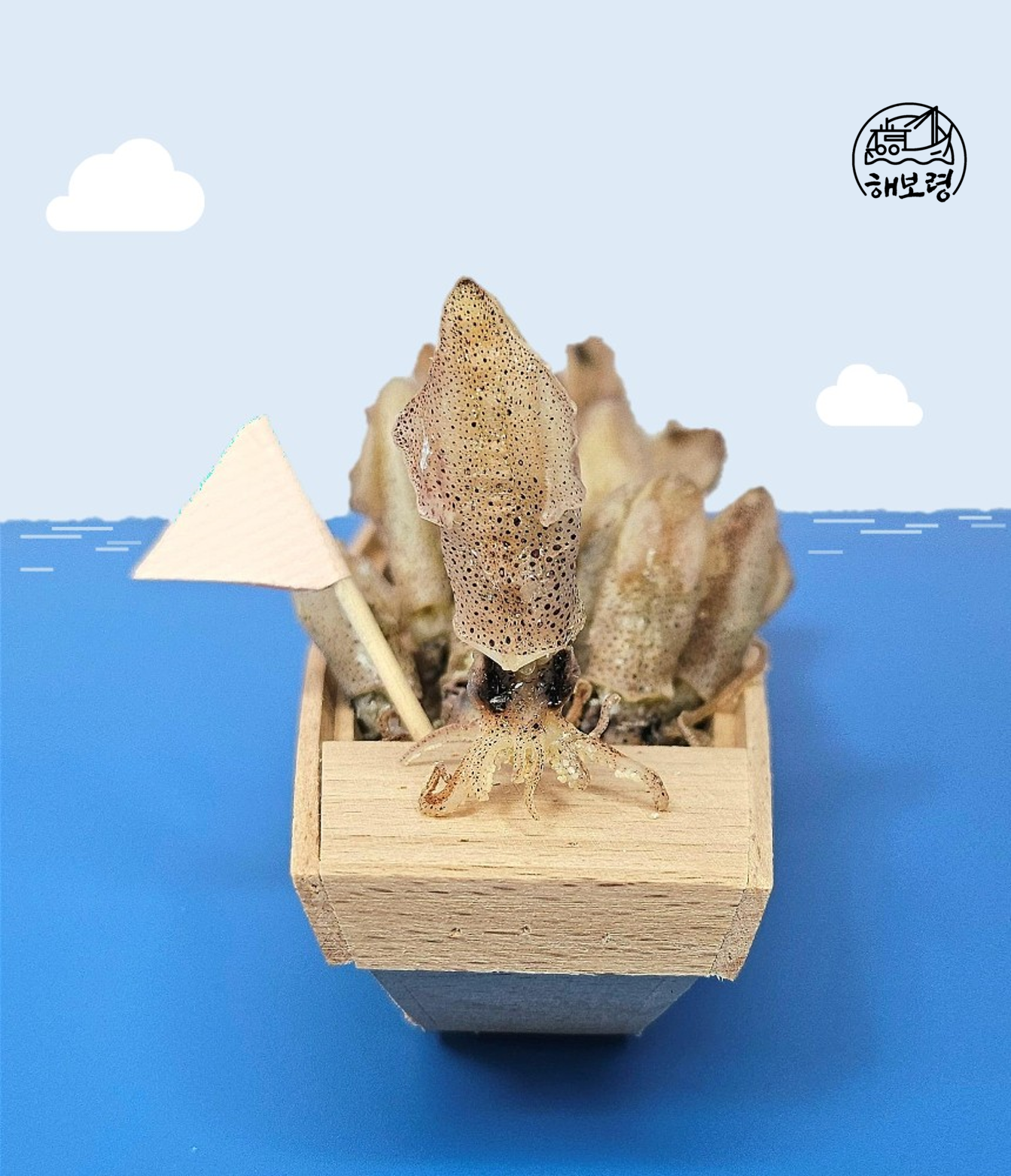 국산 건꼴뚜기 250g 중대사이즈 : 해보령